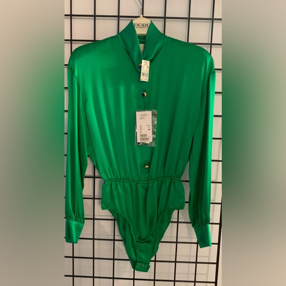 3X “HOST PICK” Vintage Escada Silk Bodysuit
